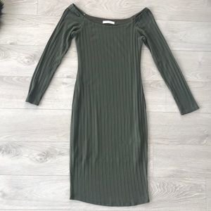 Off the shoulder dress